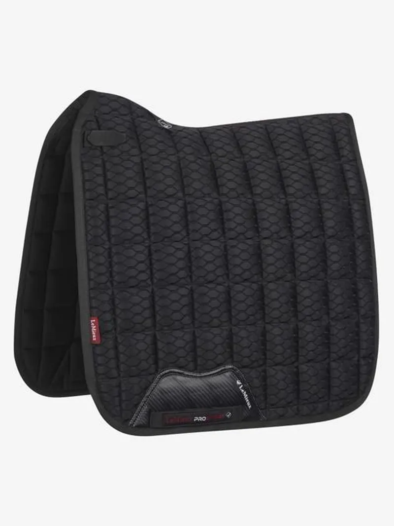 LeMieux Carbon Mesh Dressage Square in Black